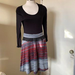 LARSEN GRAY FLARE DRESS  SIZE 2
